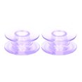 thumbnail image 1 of Plastic 2Pcs Empty Bobbins Plastic Spool Replacement For  Sewing Machine Household Accessories, 1 of 8