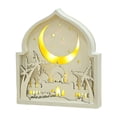 thumbnail image 1 of Eid Mubarak Decoración Party Suministros Arabic Decorative Craft Con Luz LED, 1 of 9
