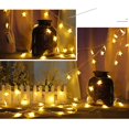 thumbnail image 5 of 3m/9.8ft 30-LED Copper Wire Star String Light for Glass Craft Bottle Fairy Valentines Wedding Lamp Party  Battery Included, 5 of 5