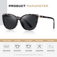 thumbnail image 2 of Lentes de Sol Colrea Trendy con Diseño de Ojo de Gato CL22017 UV400 para Mujer, 2 of 6
