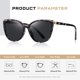 thumbnail image 2 of Lentes de Sol Colrea Trendy con Diseño de Ojo de Gato CL22017 UV400 para Mujer, 2 of 6