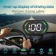 thumbnail image 3 of Velocímetro GPS Universal, Pantalla HUD para Coche con Pantalla Grande y Alarma de Velocidad, Pantalla de Advertencia para Todos los Vehículos., 3 of 5