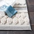 thumbnail image 3 of SAFAVIEH Cottage Bosworth Geometric Indoor/Outdoor Area Rug, Ivory/Grey, 8' x 10', 3 of 6