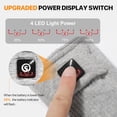 thumbnail image 6 of SNOW DEER Heated Socks for Men Women, 7.4V Rechargeable Battery Electric Ski Foot Warmer for Hunting Fishing Camping Hiking Skiing, 6 of 13