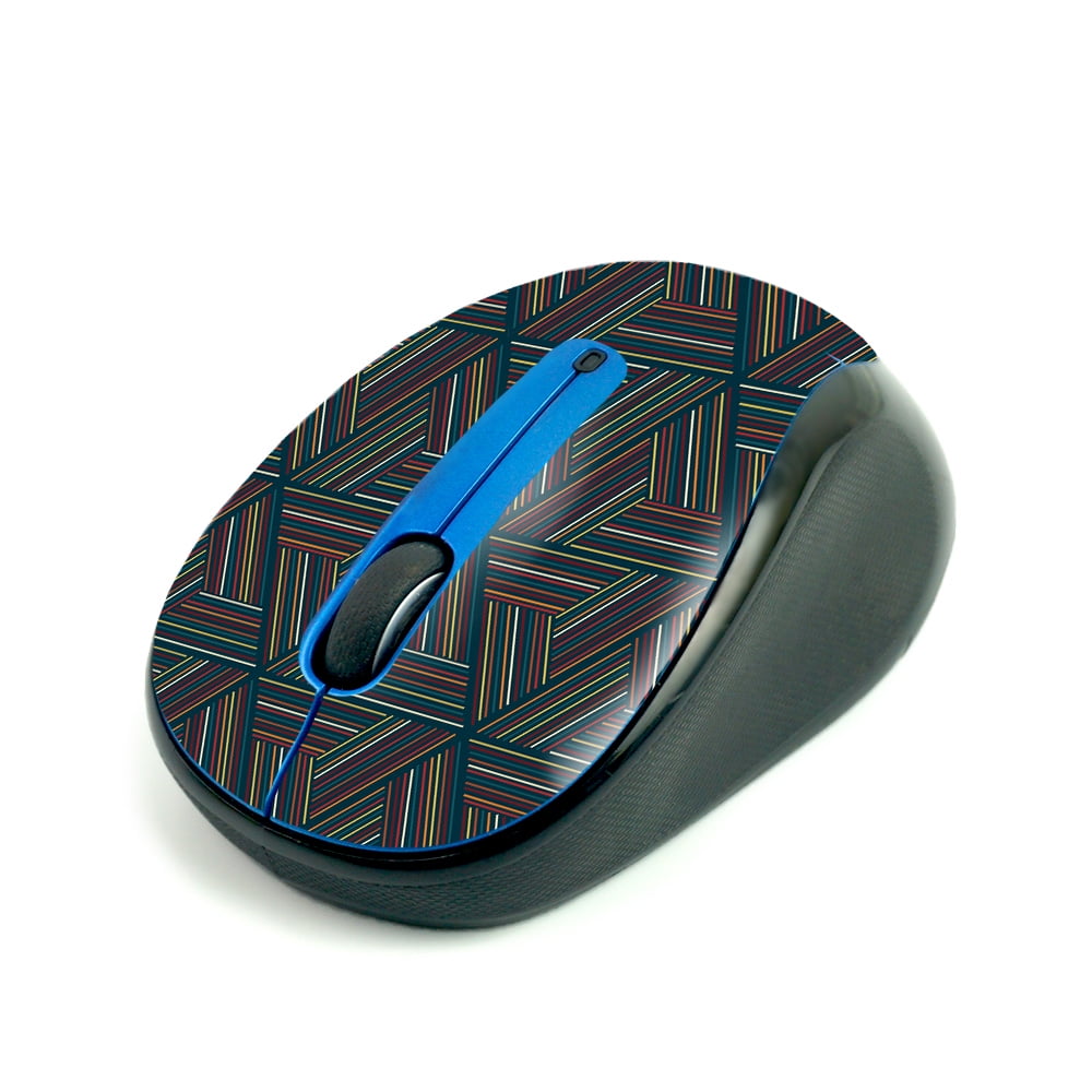 MightySkins Skin for Logitech M325 Wireless Mouse - Triangle Stripes | Protective, Durable, and Unique Vinyl Decal wrap cover | Easy To Apply, Remove, and Change Styles | Made in the USA