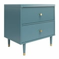 thumbnail image 2 of CosmoLiving by Cosmopolitan Elizabeth Nightstand, Graphite Gray, 2 of 8