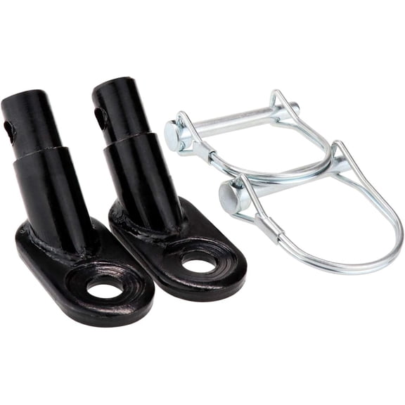 Pekkaxy Bike Trailer Hitch Connector, Cycling Adapter Accessories (Black)