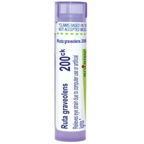 Boiron Ruta Graveolens 200CK, Homeopathic Medicine for Eye Strain Due To Computer Use Or Artificial Lights, 80 Pellets