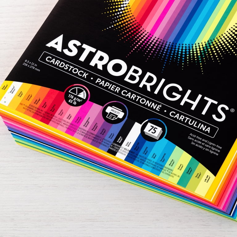 Astrobrights, Color Cardstock, 8.5