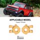 thumbnail image 3 of Ounissouiy Soporte de cubo de dirección duradero de latón para coche teledirigido 1/18 Trx4m, pieza de coche teledirigido, accesorios de coche, Kits de construcción modelo, 3 of 6