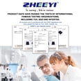 thumbnail image 7 of ZHEEYI Positioning Bed Pad with Reinforced Handles 39" x 36" Patient Transfer Sheet, Black, 7 of 7