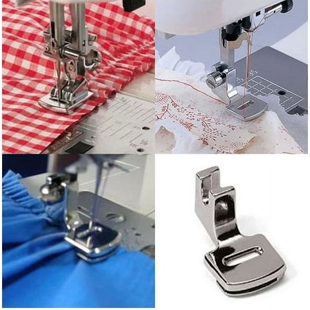 Ruffler Hem Presser Foot For Home Sewing Machine for Brother Singer Janome Kenmo