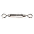 thumbnail image 1 of S SERENABLE Stainless Steel Turnbuckle Wire Rope Tensioner Hook Eye Rigging Screw M4, 1 of 9