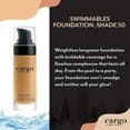 thumbnail image 2 of Cargo Cosmetics Cargo Swimmables Longwear Foundation 50 Neutral Tan, 2 of 2