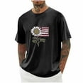 thumbnail image 1 of Tops para hombre, blusas y camisas de cuello redondo y manga corta para hombre, blusas casuales de moda con cuello redondo y manga corta para hombre, blusas de poliéster para hombre, 1 of 4
