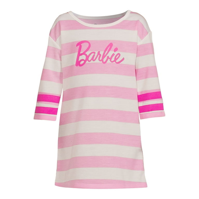 Barbie Toddler Girls Sleeve Pajama Sleep Gown Sizes 2T 5T Walmart