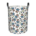 thumbnail image 6 of Lsque Funny Excavator pattern Laundry Hamper Basket, Tall Woven Rope Hamper Basket for Clothes, Lightweight Storage Basket, Collapsible Waterproof-Medium, 6 of 8
