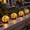 Warm White-4 globes, variant on Warm White 4 Globes Solar Globe Outdoor Landscape Walkway Lights