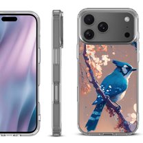 For iPhone 17 Pro Max Protective Shockproof Phone Case, by OneToughShield - Blue Jay