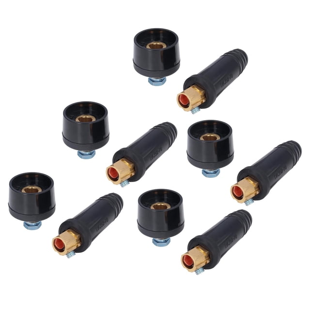 Conector rápido de soldadura Jadeshay juego de 5 cables de soldadura europeo