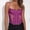 Hot Pink, variant on Shapewear Bodysuit for Women Patchwork Bandage Gothic Solid Perspective High Waist Tummy Control Corset Top