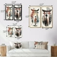 thumbnail image 4 of Designart "Graceful Portrait of an Asian Woman I" Landscape Japon Framed Wall Art Set Of 2 - White Landscapes Gallery Wall Frame Set For Home Decor, 4 of 7