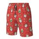 thumbnail image 4 of Balery merry Christmas gnome Traje de Baño Estilo Hawaiano para Hombre, Shorts de Secado Rápido con Bolsillos-Small, 4 of 6