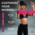 thumbnail image 3 of Bandas de Resistencia ELVIRE Multicolor Juego de 3 para Entrenamiento de Pierna para Mujer, 3 of 6