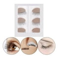thumbnail image 2 of Silicone Training Mannequin Head for Training Profession Face Painting Use Face Head Black Eyelid Box, 2 of 9