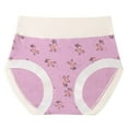 thumbnail image 4 of Aofany Womens Cotton Brief Underwear Cotton Underwear High Waisted Briefs Soft Stretch Full Coverage Panties for Women, 4 of 9