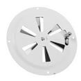 thumbnail image 7 of 2X Round Air Louver Vent & Side Knob Opening Grille Cover Marine Boat RV 316 Stainless Steel Ventilation Louvered Vent, 7 of 7