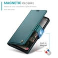 thumbnail image 4 of CaseMe Funda de Cuero para Samsung Galaxy A55 5G con Bloqueo RFID, para Samsung Galaxy A55 5G Funda para Mujer Hombre Tarjetero Cierre Magnético Funda Tipo Folio para Samsung Galaxy A55 5G, 4 of 11
