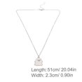 thumbnail image 2 of Ghost Necklace Couples Necklaces for Decor with 6Pcs Alloy Pendant Set, 2 of 5