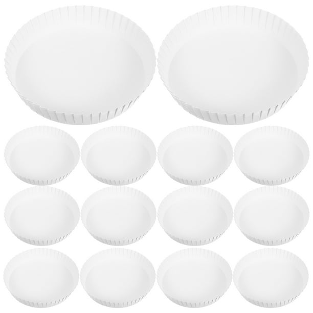 Copa desechable de 100 piezas cubiertas anti -tazas de polvo Capas de café cubiertas de tazas de café tapas