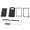 Black, variant on BIMZUC Portable 20000mAh Fast Charging Dual USB Solar Power Bank Case DIY Assembling Kit Outdoor Battery Charger Enclosure With LED Light For Phone Tablet Travel Camping Hiking Black