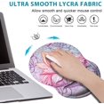 thumbnail image 4 of Gaming Mouse Pad and Coaster, Ergonomic Mouse Pad with Wrist Support Gel, Non-Slip PU Base, Easy Typing Pain Relief, 4 of 5