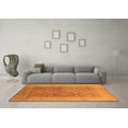 thumbnail image 3 of Ahgly Company Indoor Round Oriental Orange Traditional Area Rugs, 8' Round, 3 of 4