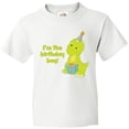 thumbnail image 3 of Inktastic I'm the Birthday Boy T-rex Dinosaur Party Youth T-Shirt, 3 of 5