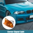 thumbnail image 2 of Pair Amber Turn Signal Light Front Left Right Corner Signal Light for BMW E46 3Series 2000-2001 2Door, 2 of 6