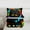 Black Green Blue Red, variant on Homewish Pixelated Miners 2pcs Bedding Comforter Set For Boys Girls,Abstract Ombre Gamer Twin Comforter Sets,Video Game Breathable Bedding Set,Microfiber Bedroom Decor,Reversible