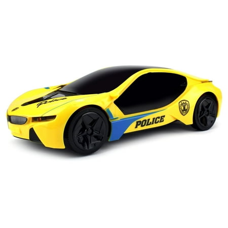 Velocity Toys Electric Future Police 1:18 Scale Battery 