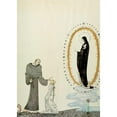 thumbnail image 2 of Kay Rasmus Nielsen 18x24 Gold Ornate Framed and Double Matted Museum Art Print Titled - East of the Sun and West of the Moon Pl 11 (1922), 2 of 4