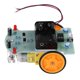 thumbnail image 3 of 1、Este kit de bricolaje para automóvil de seguimiento inteligente puede ayudarlo a familiarizarse con la teoría de mecanismos y aprender sobre sensores fotoeléctricos, comparador de voltaje, circ, 3 of 9