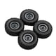 thumbnail image 5 of 4 Unids Llantas de Ruedas de Goma Antideslizante Piezas de Actualización para Vehículos Militar RC Baoblaze Tire de la llanta de la rueda de goma, 5 of 8