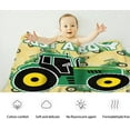thumbnail image 4 of Yibo Tractor Blanket Just A Girl Who Loves Tractors Gift for Boy Girl Kid Tractor Lover Soft Cozy Warm Plush Fuzzy Lightweight Fleece Flannel Throw for Couch Travel Inch for Teens, 4 of 8
