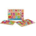 thumbnail image 6 of Chuckle & Roar 2pk Wood Puzzles – ABC’s & 123s – 36pc, 6 of 7
