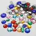 thumbnail image 3 of U8MO 200 Mixed Color Flatback Acrylic Sewing Rhinestone Assorted Shape Sew on beads, 3 of 6