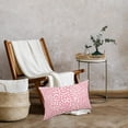 thumbnail image 6 of Pink Leopard Print Lumbar Pillow Covers 12x20 Inch Set of 2 Cheetah Animal Spots Rectangle Throw Pillows For Couch Farmhouse Square Pillow Cases Home Decor For Living Room Sofa Bed Porch Outdoor, 6 of 6