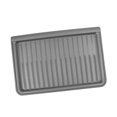 thumbnail image 2 of Caja de almacenamiento debajo del asiento, contenedor para impermeable, accesorios que ahorran espacio Gris Con Tapa, 2 of 9