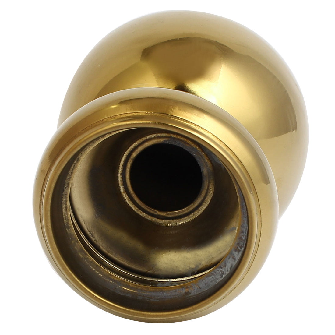 sourcingmap® 63mm Ball Top Cap 201 Stainless Steel Gold Tone for Stair Newel Fence Post